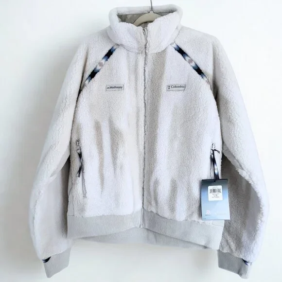 Madhappy for Columbia High Pile Fleece Full Zip Jacket - Size L - New with tags - Picture 3 of 16